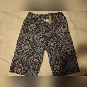 The Children's Place Navy and White Patterned Shorts